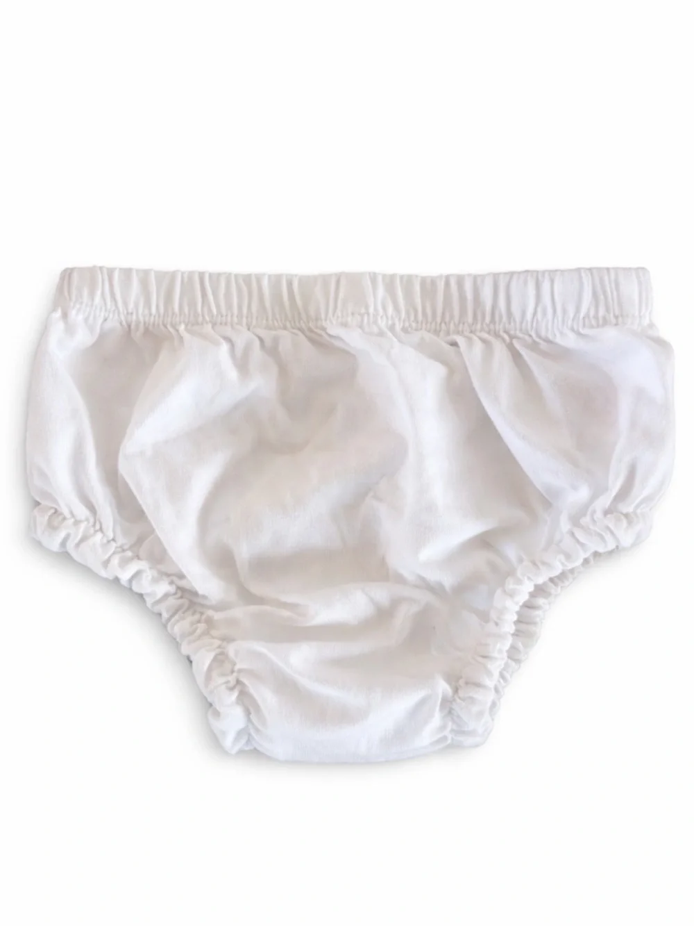 Hatley White Bloomer Diaper Cover